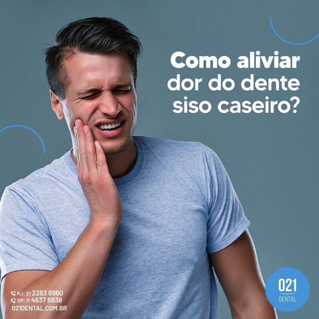 Como aliviar dor de dente siso caseiro