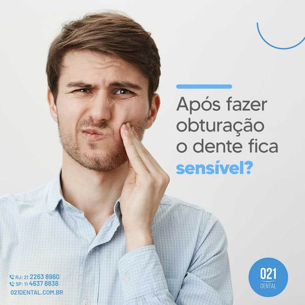 obturação o dente fica sensível