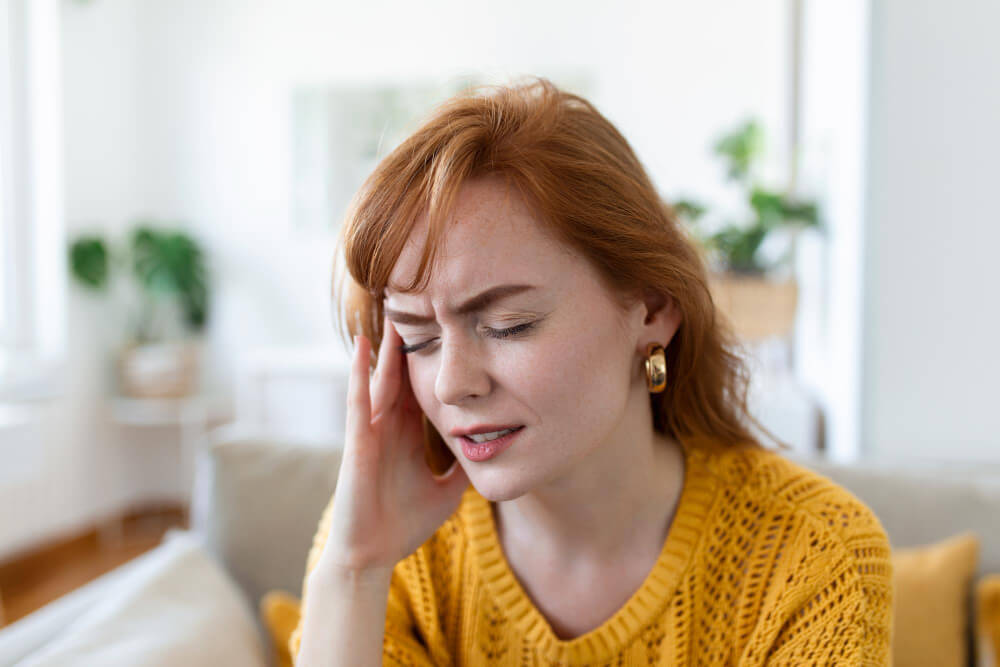 Dores de cabeça causadas pela disfunção temporomandibular