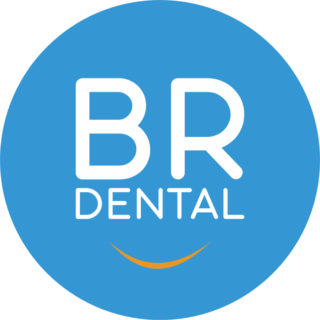 BRdental logo azul